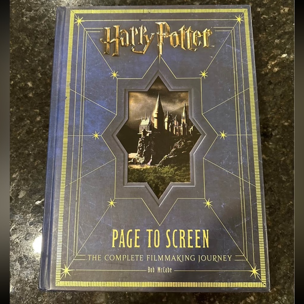 Harry Potter Page to Screen Book